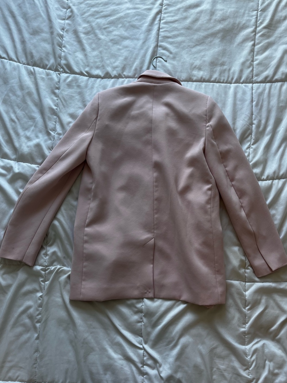 Zara Oversized Blush Pink Tailored Blazer | XS - Picture 2 of 6